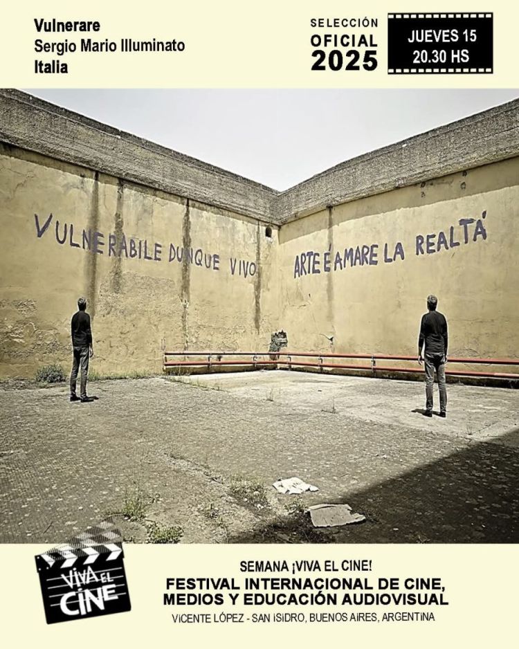 &#8220;Vulnerare&#8221; di Sergio Mario Illuminato nella selezione ufficiale al Festival ¡VIVA EL CINE! di Buenos Aires