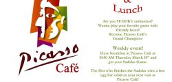 Picasso Café Sudoku Championship