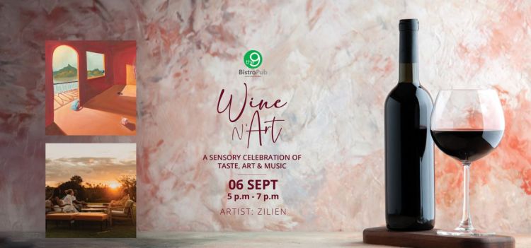  Wine N&#8217;Art at The Nine BistroPub