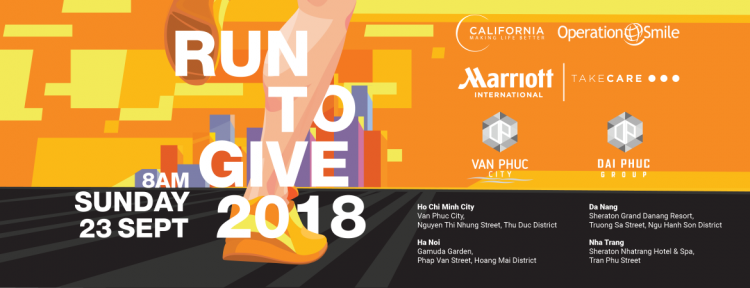 RUN TO GIVE 2018 - CHARITY EVENT