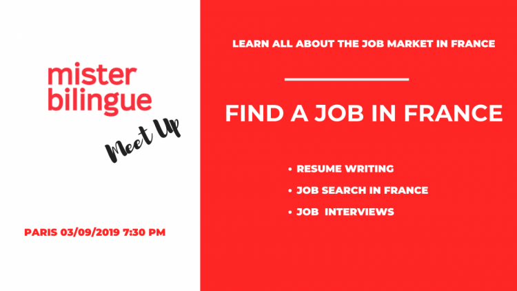 Workshop &quot;How to find a job in France&quot; N°22