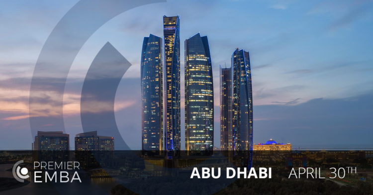 Join an exclusive Executive MBA networking reception in Abu Dhabi, April 30