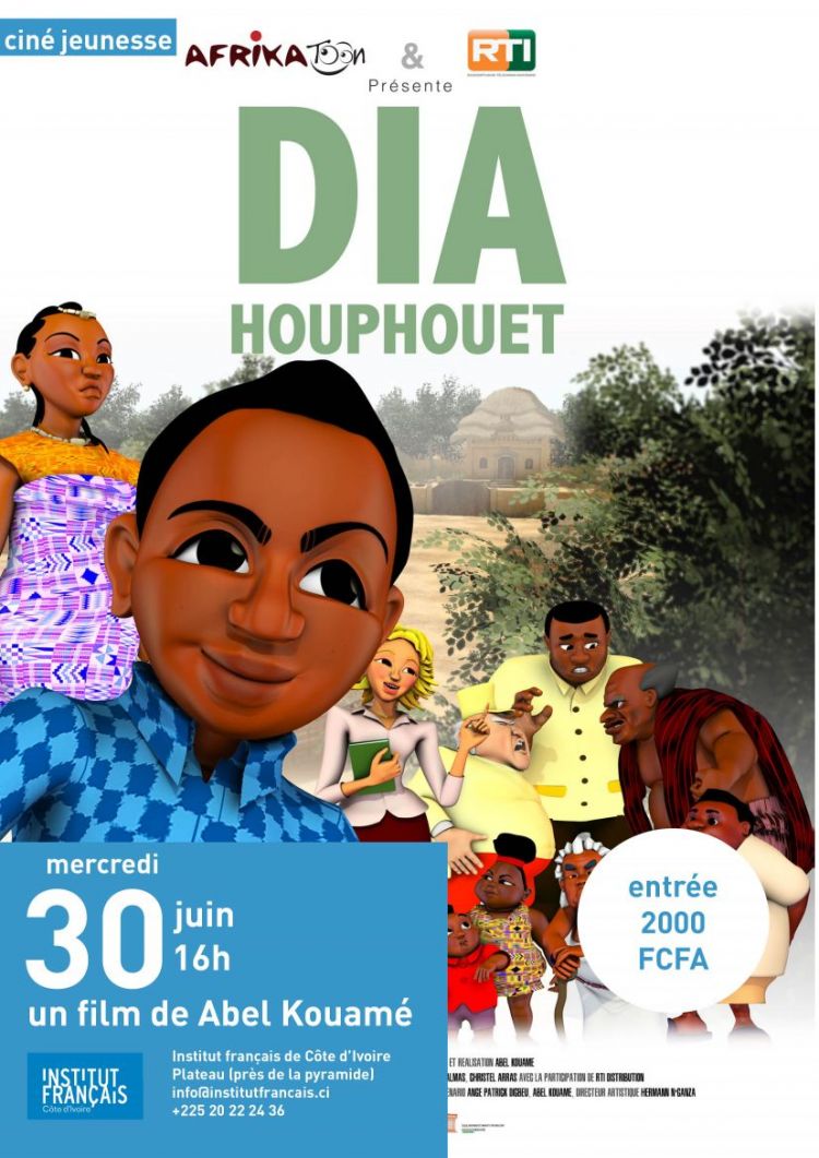 Ciné jeunesse : Dia Houphouet, de Abel Kouamé