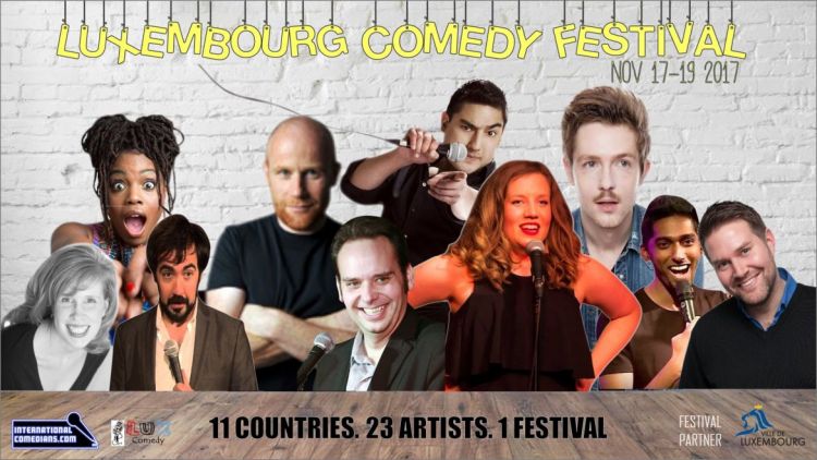 2017 Luxembourg Comedy Festival - Oct 28, Nov 17-19