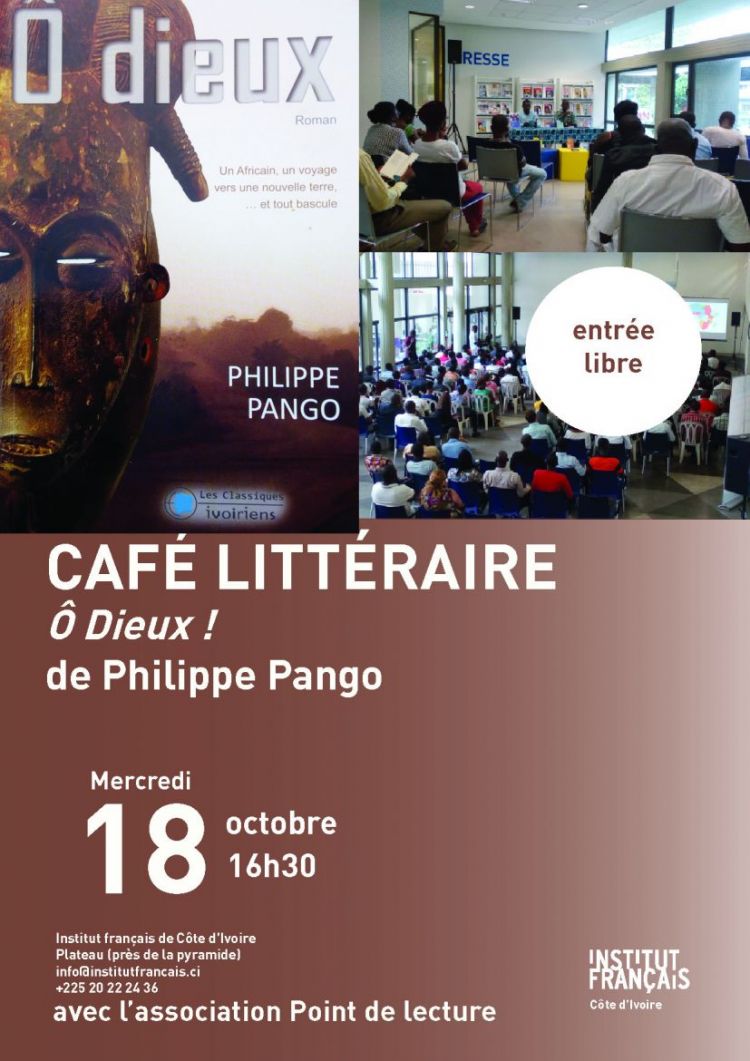 Café littéraire avec Philippe Pango