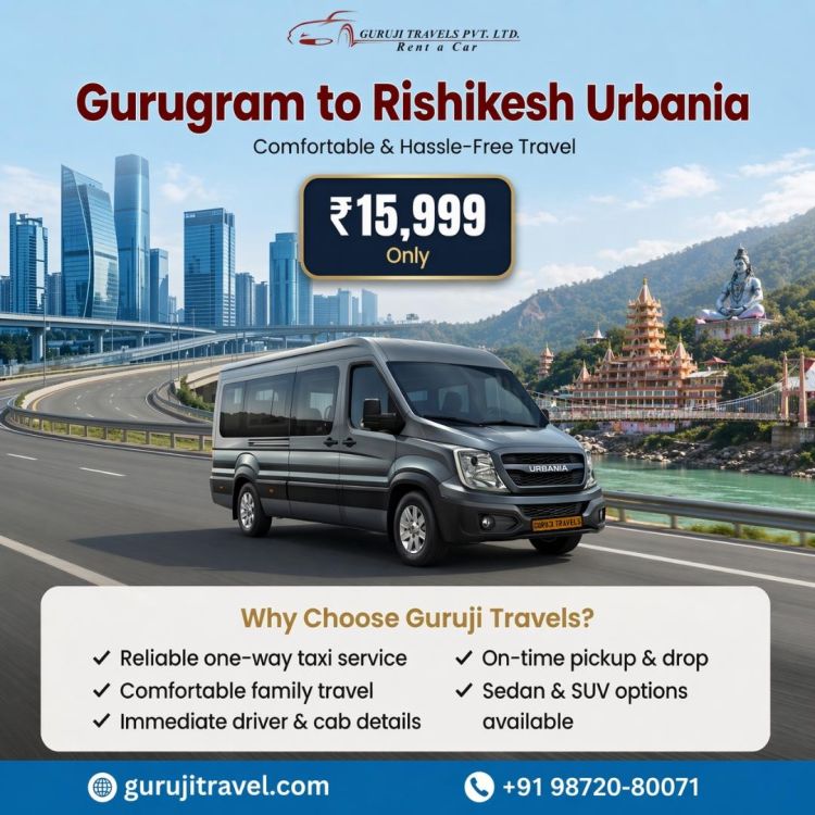 Gurugram to Rishikesh Urbania