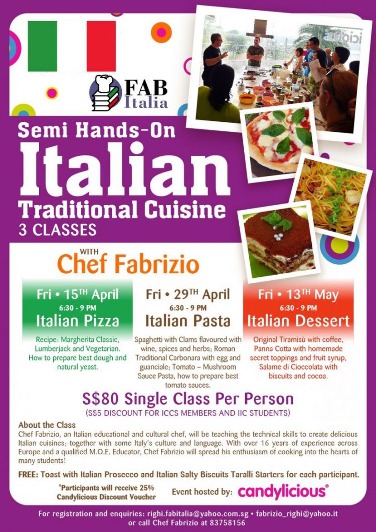 Italian Cuisine Classes: Cuisine, Culture, Language!