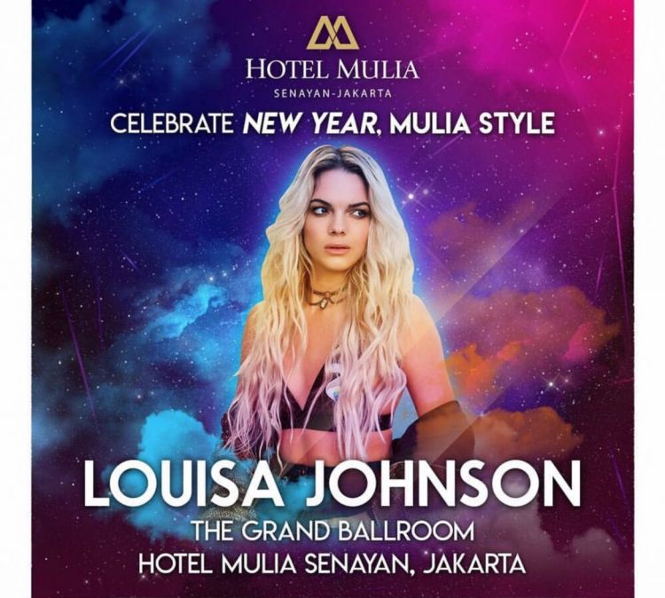 Celebrate New Year with LOUISA JOHNSON