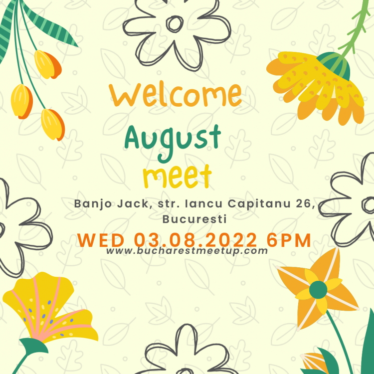 Regular Wednesday Expat Meetup - August 3rd to Sept 21st , 2022