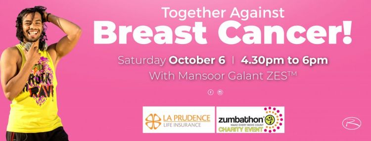 Dansez pour la lutte contre le cancer du sein avec la Zumba®!