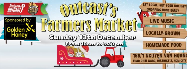 Outcast&#39;s Farmers Market - Christmas Edition