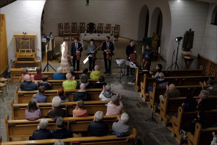 Ensemble Léman Virtuosi string orchestra - 'Meet the Artists' - Dress Rehearsal