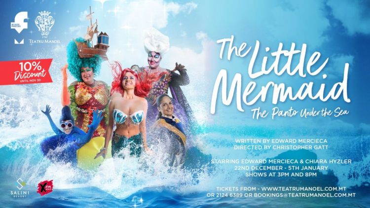 THE LITTLE MERMAID &#8211; A PANTO UNDER THE SEA