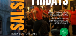 Cuban Salsa in Rock Bottom Cafe on Fridays
