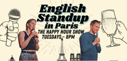 English Stand-Up Show and Happy Hour 26/9/23