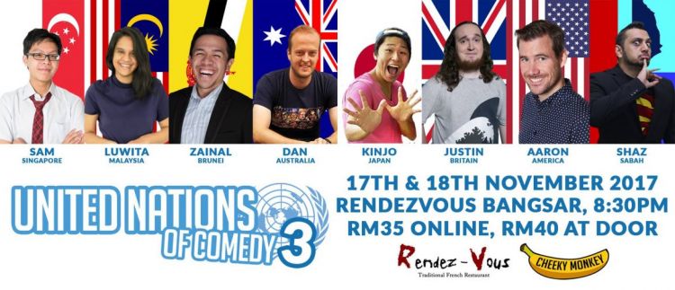 Expat Comedy Show in KL - United Nations of Comedy 3