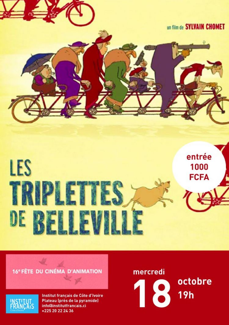 Les triplettes de Belleville, de Sylvain Chomet