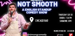 English Standup Comedy  - Simon Gonzales -  Not Smooth