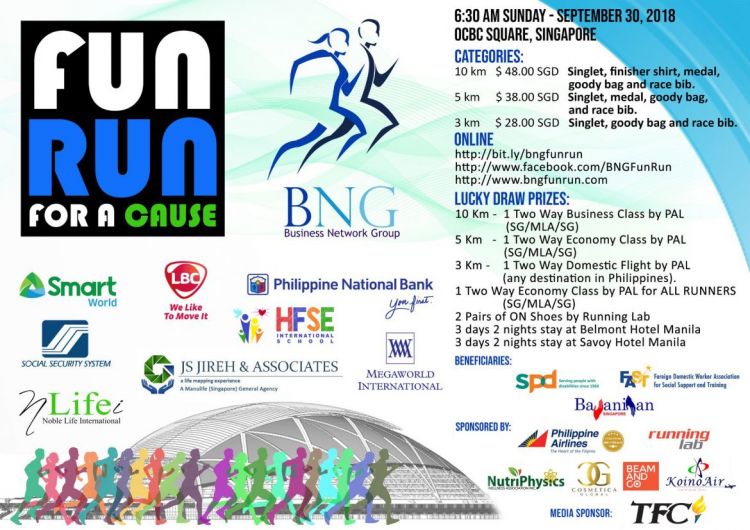 Fun Run for A Cause on Sep 30, 2018 at 6.30am