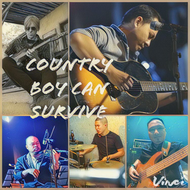 American Country music show w/singer Võ Tr&#7885;ng Phúc and band