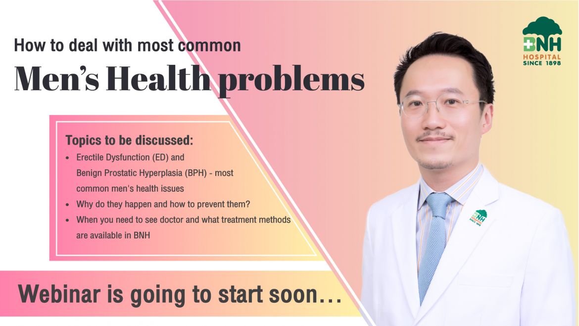 THE MOST COMMON MEN'S HEALTH PROBLEMS, Health & Science, 31 Jan 2021