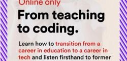 Info Session: &quot;From Teaching to Coding&quot; 