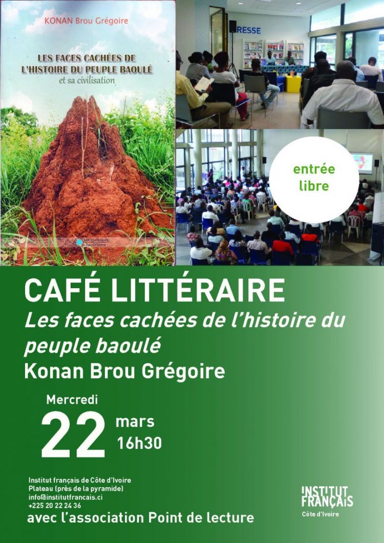 Café littéraire avec Konan Brou Grégoire