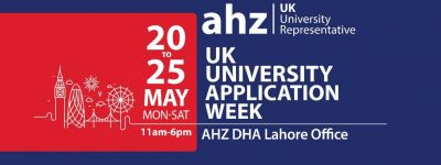 UK University Application Week @ AHZ DHA Lahore office