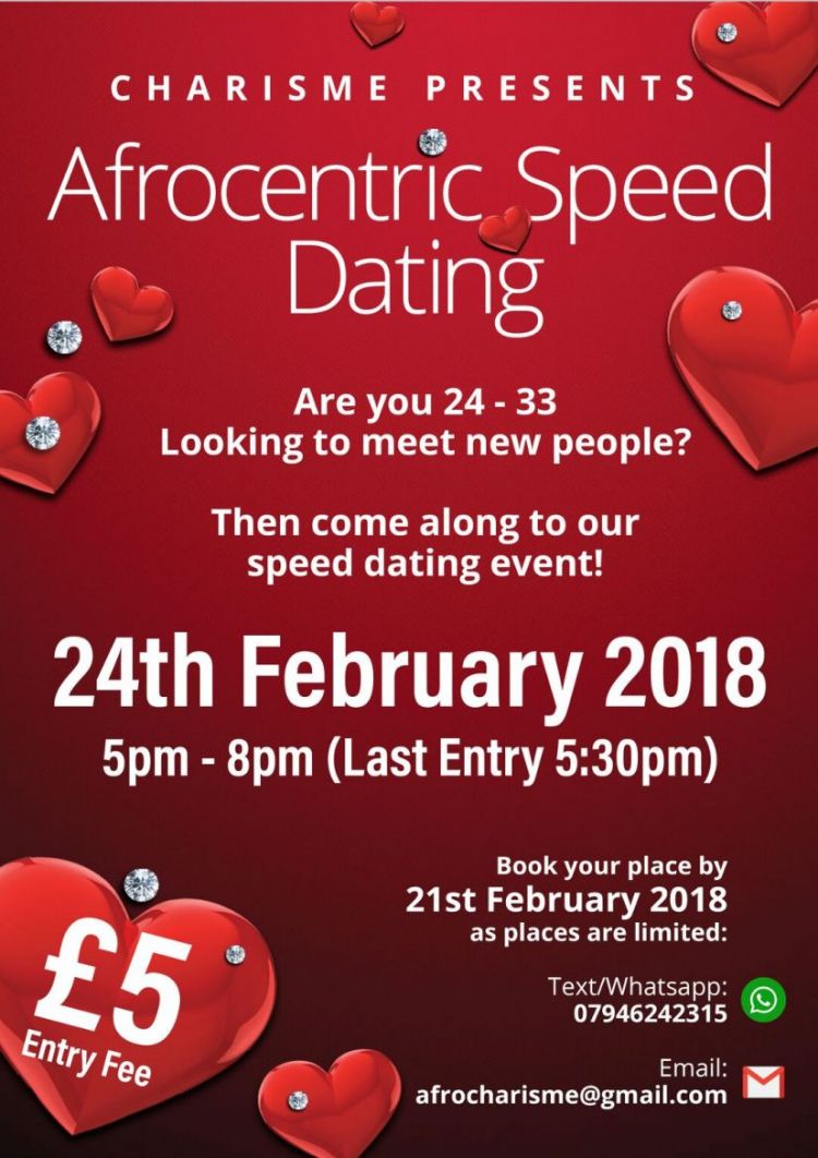 Afrocentric speed dating 