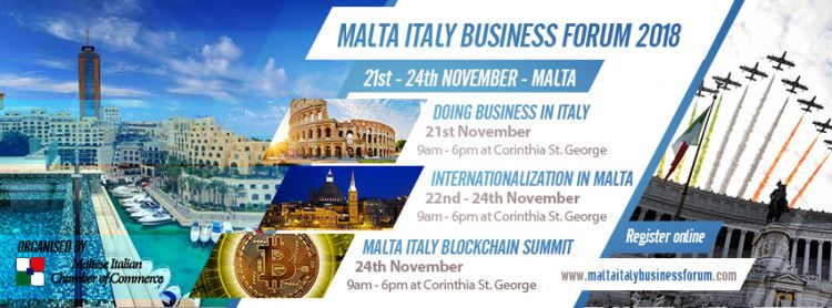 Malta Italy Business Forum -  Internazionalizzazione a Malta
