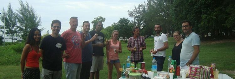  Flic en flac beach bring&share cocktail 