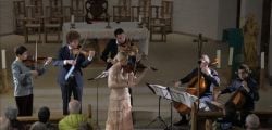 Concert With Leman virtuosi orchestra playing Bach