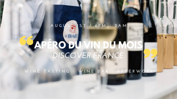 L&#39;Apéro du Vin du Mois - &quot;Discover France&quot;