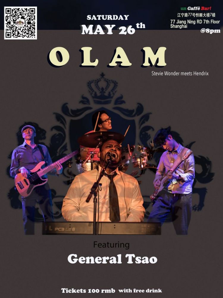 26th of May with rockband Olam