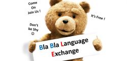 FREE BLABLA LANGUAGE EXCHANGE