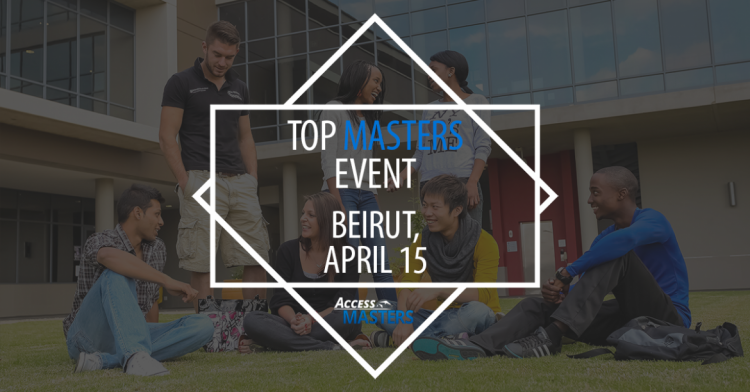 Meet top international Masters programmes in Beirut on April 15th  