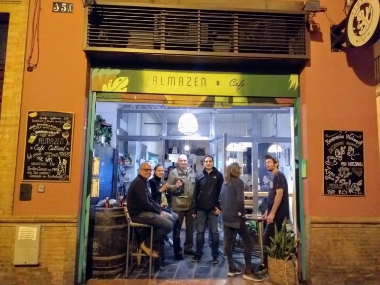 Quedada Expat.com en el Almazen Café, Sevilla