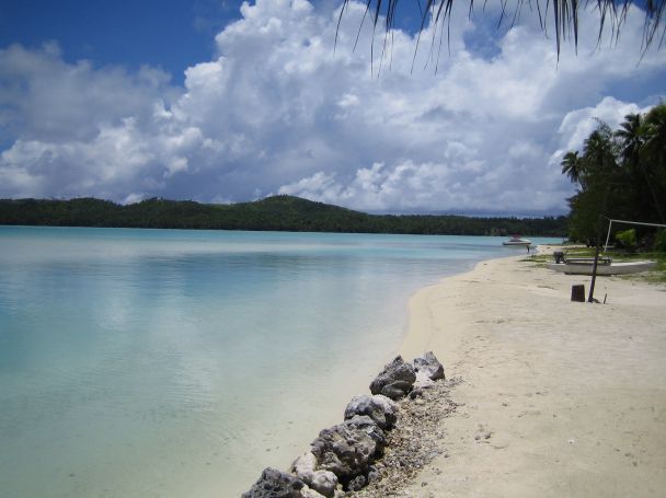 Aitutaki Outu beach