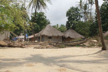Village typique Sierra Leonais