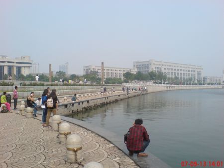 Haihe river in Tianjin