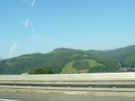 rolling hills of austria