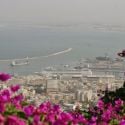 Looking down on Haifa