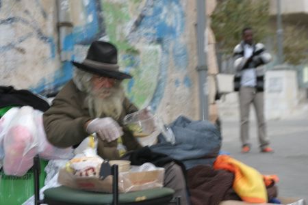 Homeless in Jerusalem