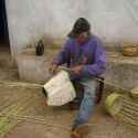 Basket weaving.