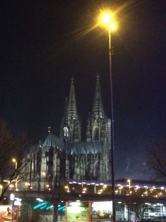 Cologner Dom at night