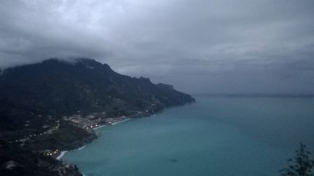 February View of Minori & Maiori.