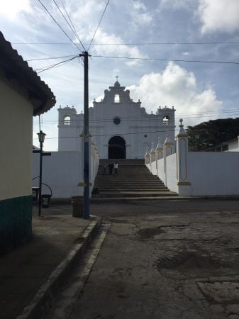 Iglesia Parroquial San Andres Apostol. In the city of Apaneca
