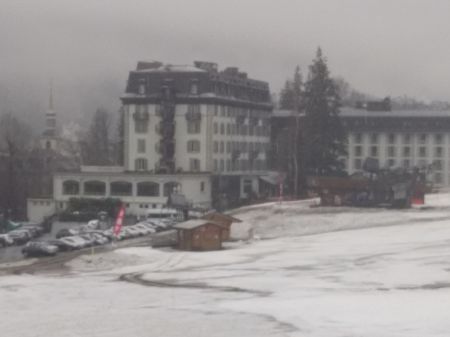 Snowy Chamonix...