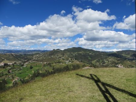 La Cruz encima de Las Espaldas de Monjos