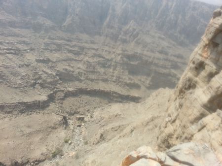 The Great Canyon - from the top of RAK mountain